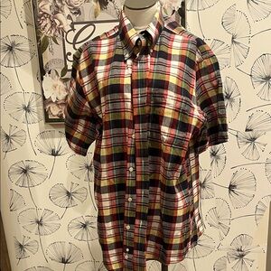 Pendleton Men's Colorful Plaid Button Down Shirt